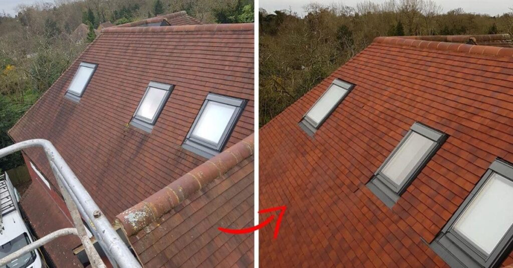 How to Clean Roof Tiles